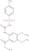 methyl 4,5-dimethoxy-2-((N-((4-methylphenyl)sulfonyl)carbamoyl)amino)benzoate