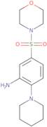 5-(Morpholine-4-sulfonyl)-2-(piperidin-1-yl)aniline