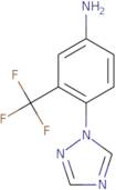 4-(1H-1,2,4-Triazol-1-yl)-3-(trifluoromethyl)aniline