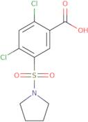 2,4-Dichloro-5-(pyrrolidine-1-sulfonyl)benzoic acid