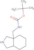 tert-Butyl N-(octahydro-1H-isoindol-3a-ylmethyl)carbamate