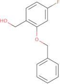 (2-(Benzyloxy)-4-fluorophenyl)methanol