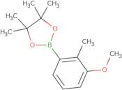 2-(3-Methoxy-2-methylphenyl)-4,4,5,5-tetramethyl-1,3,2-dioxaborolane