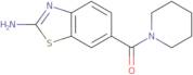 (2-Aminobenzothiazol-6-yl)piperidin-1-yl-methanone