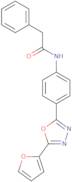 N-(4-(5-(Furan-2-yl)-1,3,4-oxadiazol-2-yl)phenyl)-2-phenylacetamide