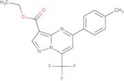 Ethyl 5-(p-tolyl)-7-(trifluoromethyl)pyrazolo[1,5-a]pyrimidine-3-carboxylate