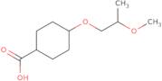 4-(2-Methoxypropoxy)cyclohexane-1-carboxylic acid