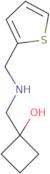 1-({[(Thiophen-2-yl)methyl]amino}methyl)cyclobutan-1-ol