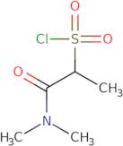 1-(Dimethylcarbamoyl)ethane-1-sulfonyl chloride