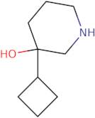 3-Cyclobutylpiperidin-3-ol