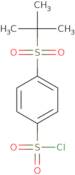 4-(2-Methylpropane-2-sulfonyl)benzene-1-sulfonyl chloride