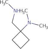 N,N-Dimethyl-1-[(methylamino)methyl]cyclobutan-1-amine