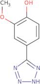 2-Methoxy-4-(1H-tetrazol-5-yl)phenol