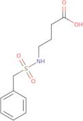 4-(Phenylmethanesulfonamido)butanoic acid