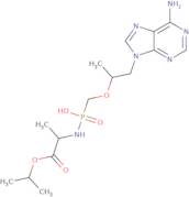 N-[[[(1R)-2-(6-Amino-9H-purin-9-yl)-1-methylethoxy]methyl]hydroxyphosphinyl]-D-alanine 1-methyle...