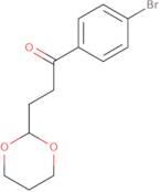 4'-Bromo-3-(1,3-dioxan-2-yl)propiophenone