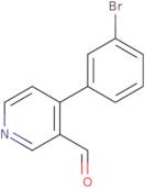 4-(3-Bromophenyl)-3-pyridinecarboxaldehyde