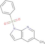 5-Methyl-1-(phenylsulfonyl)-1H-pyrrolo[2,3-b]pyridine