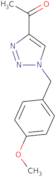 1-{1-[(4-Methoxyphenyl)methyl]-1H-1,2,3-triazol-4-yl}ethan-1-one
