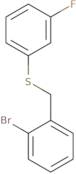 (2-Bromobenzyl)(3-fluorophenyl)sulfane