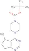 (R)-tert-Butyl 4-(5-methyl-6,7-dihydro-5H-cyclopenta[D]pyrimidin-4-yl)piperazine-1-carboxylate