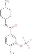 4-amino-N-(1-methylpiperidin-4-yl)-3-(trifluoromethoxy)benzamide