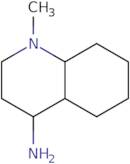 Decahydro-1-methyl-4-quinolinamine