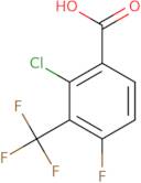 2-Chloro-4-fluoro-3-(trifluoromethyl)benzoic acid