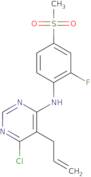 5-Allyl-6-chloro-N-(2-fluoro-4-(methylsulfonyl)phenyl)pyrimidin-4-amine