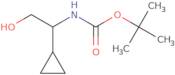 tert-Butyl N-(1-cyclopropyl-2-hydroxyethyl)carbamate