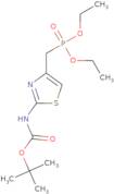 tert-Butyl N-[4-(diethoxyphosphorylmethyl)-1,3-thiazol-2-yl]carbamate