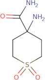4-Aminotetrahydro-2H-thiopyran-4-carboxamide 1,1-dioxide