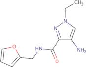 4-Amino-1-ethyl-N-[(furan-2-yl)methyl]-1H-pyrazole-3-carboxamide