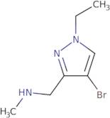 [(4-Bromo-1-ethyl-1H-pyrazol-3-yl)methyl](methyl)amine