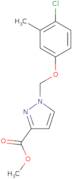 1-(4-Chloro-3-methyl-phenoxymethyl)-1 H -pyrazole-3-carboxylic acid methyl ester