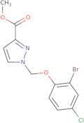 1-(2-Bromo-4-chloro-phenoxymethyl)-1 H -pyrazole-3-carboxylic acid methyl ester