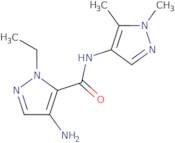 4-Amino-2-ethyl-2 H -pyrazole-3-carboxylic acid (1,5-dimethyl-1 H -pyrazol-4-yl)-amide
