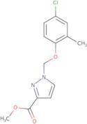 1-(4-Chloro-2-methyl-phenoxymethyl)-1 H -pyrazole-3-carboxylic acid methyl ester