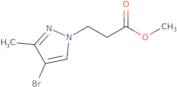 Methyl 3-(4-bromo-3-methyl-1H-pyrazol-1-yl)propanoate