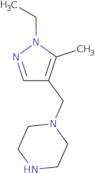 1-[(1-Ethyl-5-methyl-1H-pyrazol-4-yl)methyl]piperazine