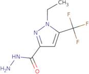 1-Ethyl-5-(trifluoromethyl)-1H-pyrazole-3-carbohydrazide