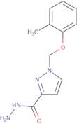1-o-Tolyloxymethyl-1H-pyrazole-3-carboxylic acid hydrazide