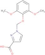 1-[(2,6-Dimethoxyphenoxy)methyl]-1H-pyrazole-3-carboxylic acid
