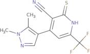 4-(1,5-Dimethyl-1H-pyrazol-4-yl)-2-mercapto-6-trifluoromethyl-nicotinonitrile