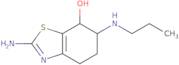 2-Amino-6-(propylamino)-4,5,6,7-tetrahydrobenzo[D]thiazol-7-ol