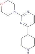 4-(4-(Piperidin-4-yl)pyrimidin-2-yl)morpholine