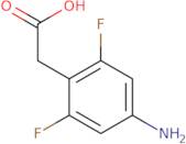 2-(4-Amino-2,6-difluorophenyl)acetic acid