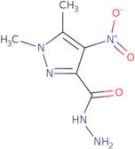 1,5-Dimethyl-4-nitro-1H-pyrazole-3-carbohydrazide