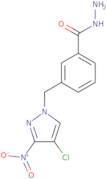 3-(4-Chloro-3-nitro-pyrazol-1-ylmethyl)-benzoic acid hydrazide