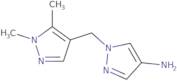 1-[(1,5-Dimethyl-1H-pyrazol-4-yl)methyl]-1H-pyrazol-4-amine